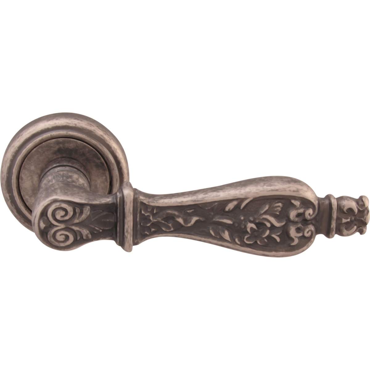 Дверная ручка на розетке 465 V Siracusa Античное серебро