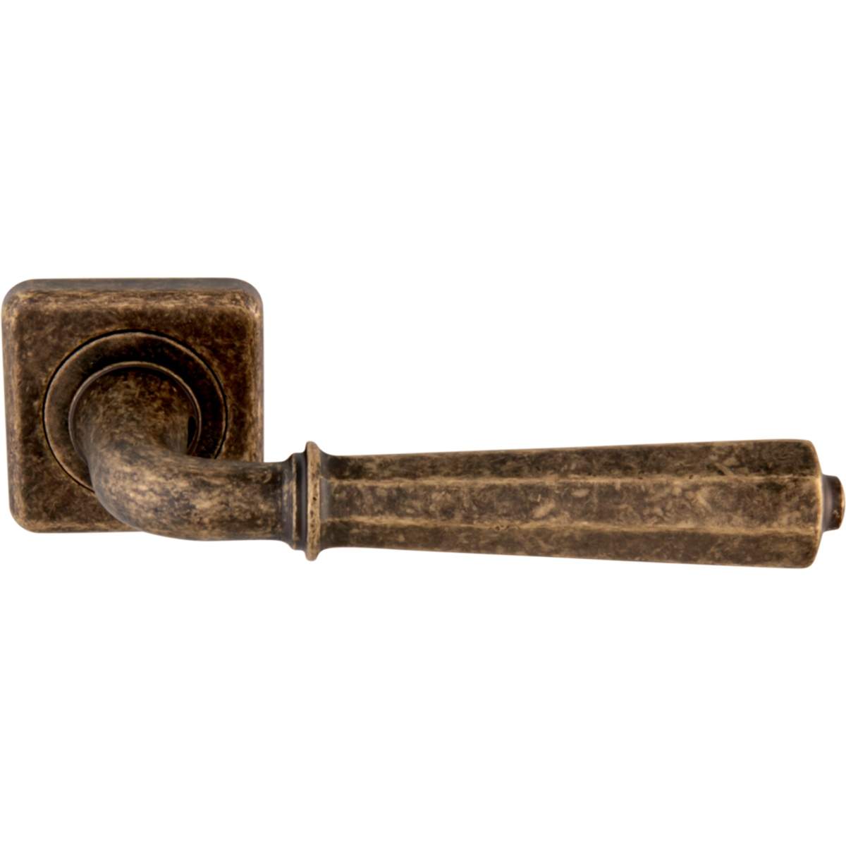 Дверная ручка на розетке 424 Z1 Denver Античная бронза