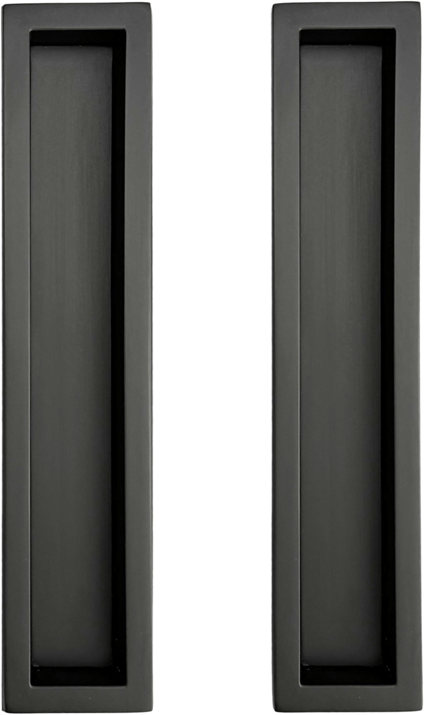 Мебельная ручка 150 150 32*17mm BL черный