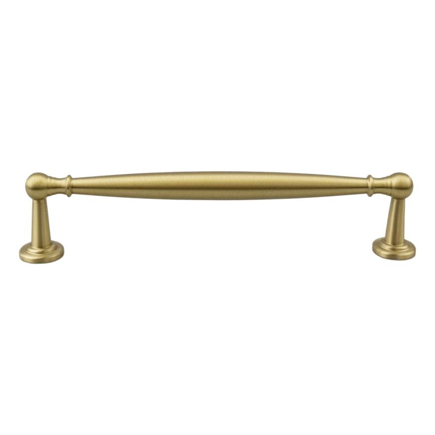 Мебельная ручка 0079 160 180*40*20mm SB матовая латунь