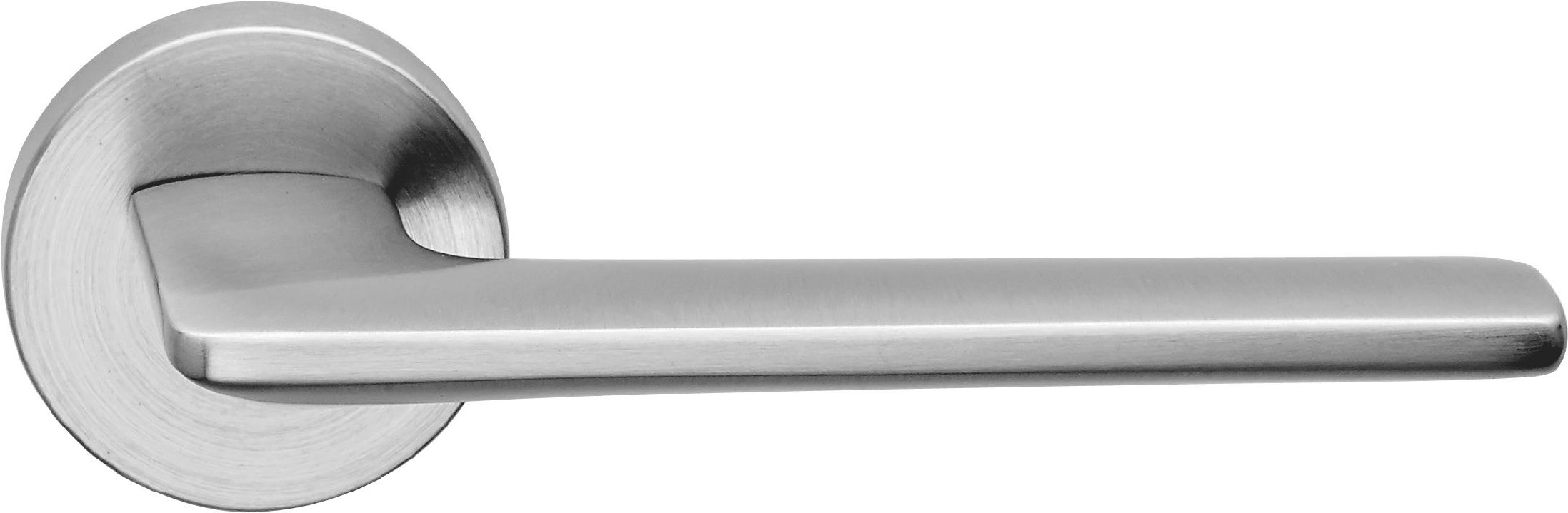 Дверная ручка на розетке 422R Boston Матовый хром (FIXA)