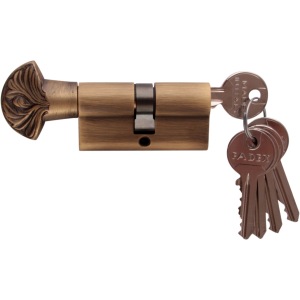MELODIA Цилиндр 60 30/30 WC DECOR  5 ключей МАТОВАЯ БРОНЗА