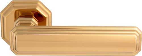 Дверная ручка на розетке 217 Themis Золото PVD (FIXA)