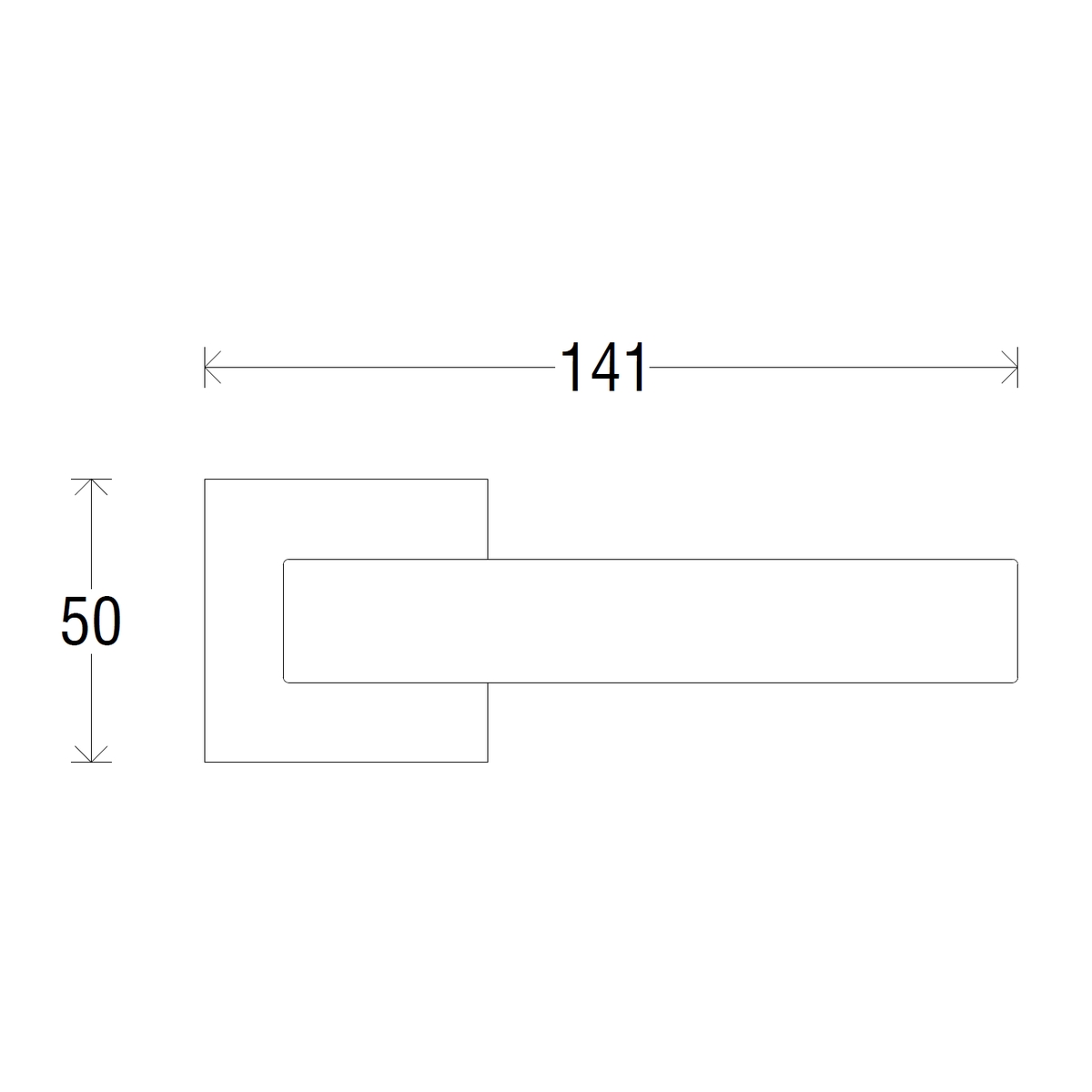 Дверная ручка на розетке 118R Amalfi Полированная латунь (50PVC)