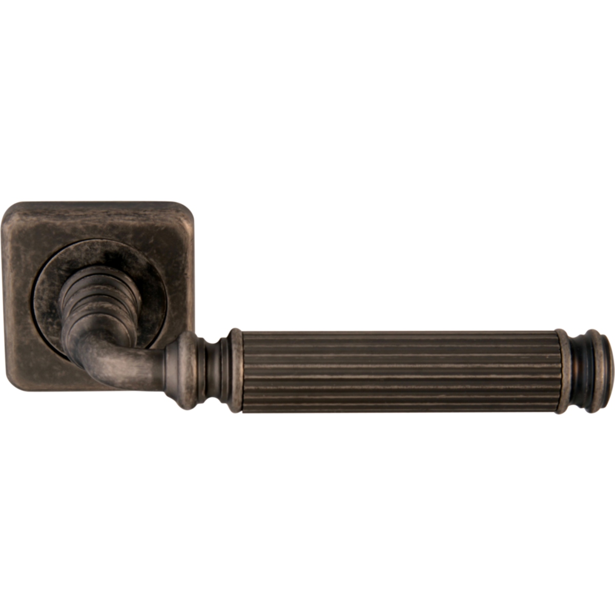 Дверная ручка на розетке 290 Z1 Rania Античное серебро