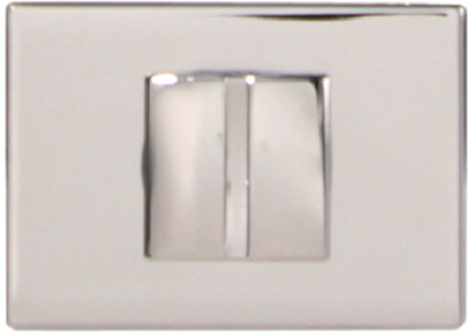 Накладка Wc квадратная Icon Полированный хром (Ric)