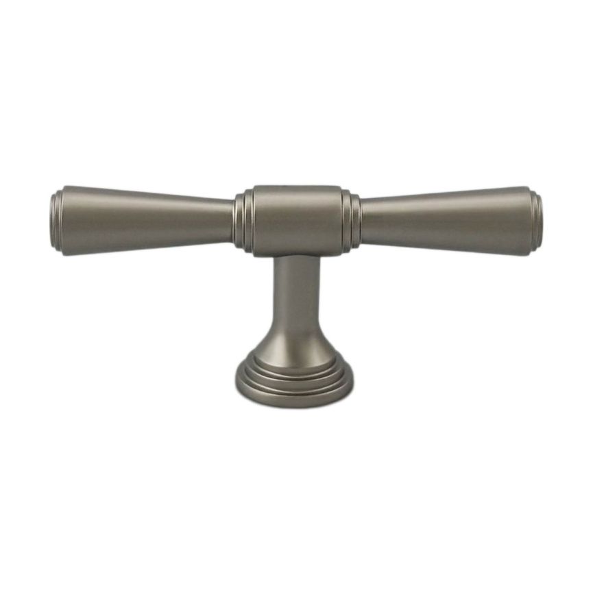 Мебельная ручка 0070 T 80*34*12mm SN матовый никель
